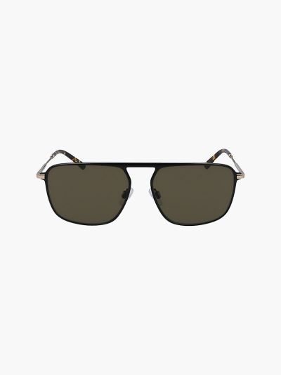 Calvin Klein Táskák & Kiegészítők HU920789 | Calvin Klein Navigator Férfi Napszemüveg Fekete / Arany